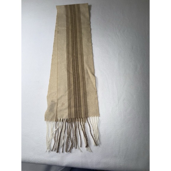 Lauren Ralph Lauren Unisex Lamb Wool Scarf, 8 3/4 x 60" w/5 1/2-in fringes - Picture 6 of 7